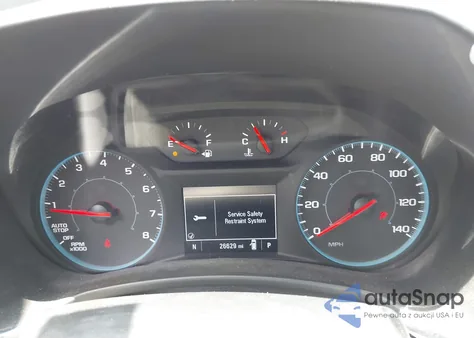 2020 Chevrolet Equinox Fwd Ls из США, поврежденный, VIN 3GNAXHEV1LS653668